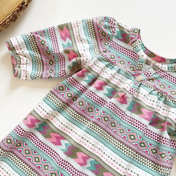 Tea Collection Aztec Print Dress | 2T - Picture 2 of 9